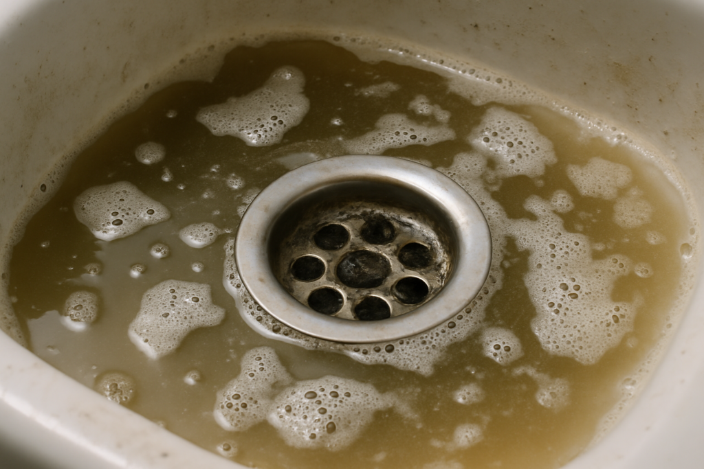 Clogged bathroom drain — how to unclog a drain